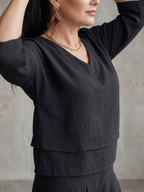 River | Layered Top Wide Leg Set