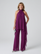 Bearim | Halter Neck Asymmetric Tunic Set