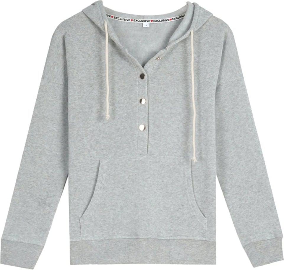 Key to Our Heart Grey Hoodie and Jogger Set