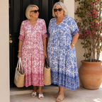 Keisha | Graceful V-Neck Floral