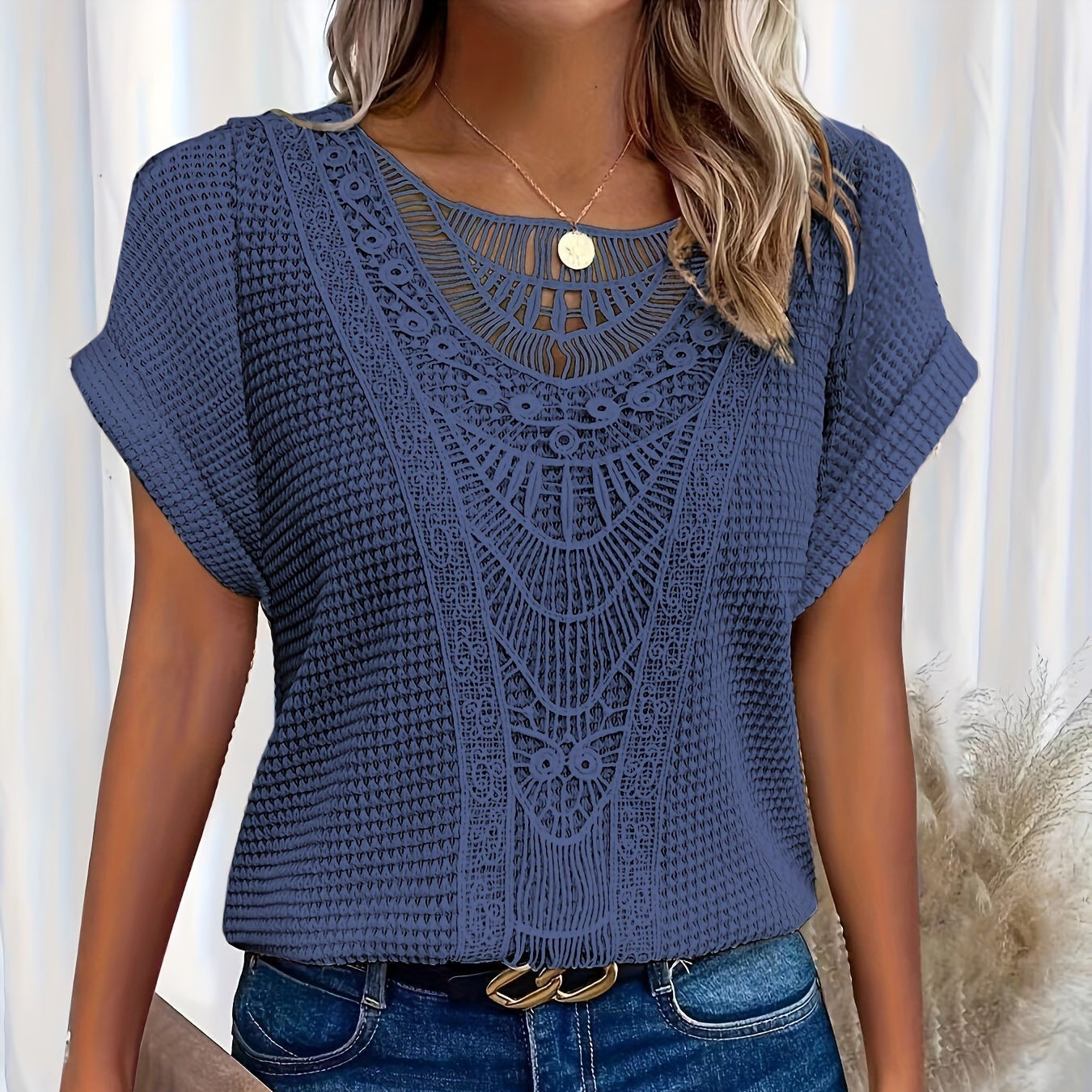 Piper | Detailed Knitted Top