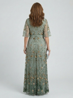 Selora | Halter Bloom Flow Maxi Dress