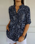 Camila | Elegant Blouse with Pocket