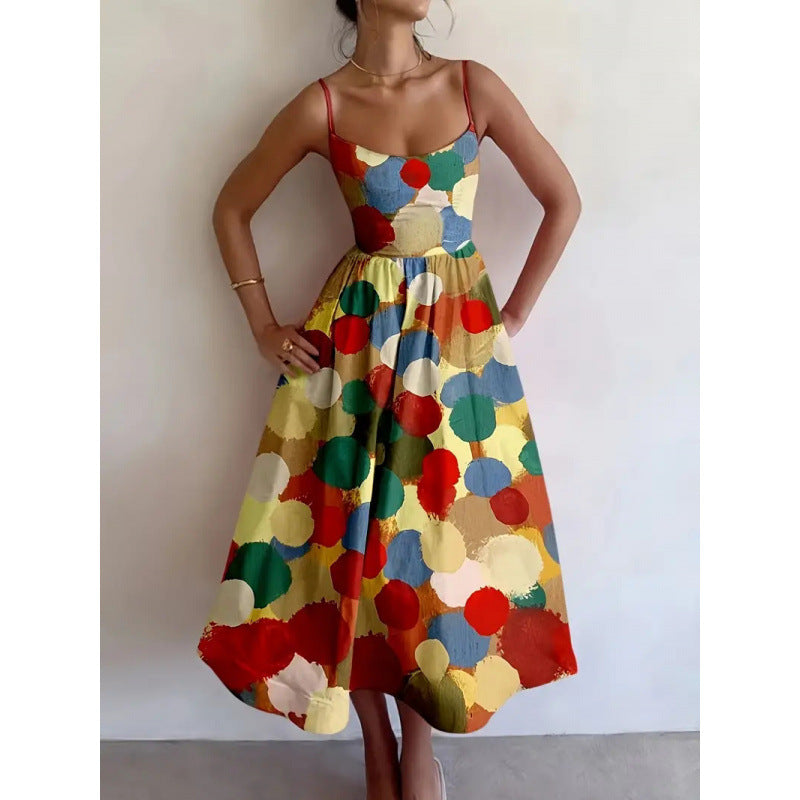 Brindley | Painted Joy Midi Dress