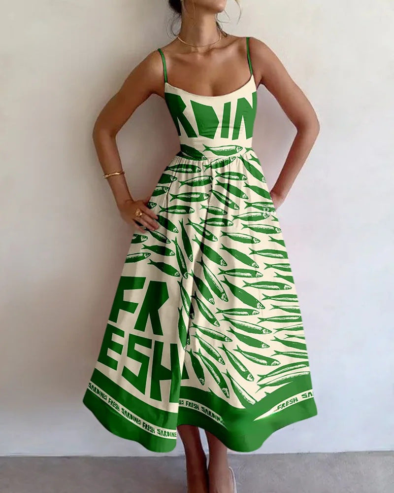 Ellowyn | Coastal Market Midi Dress