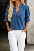 Ashley | Vintage V-Neck  Essential