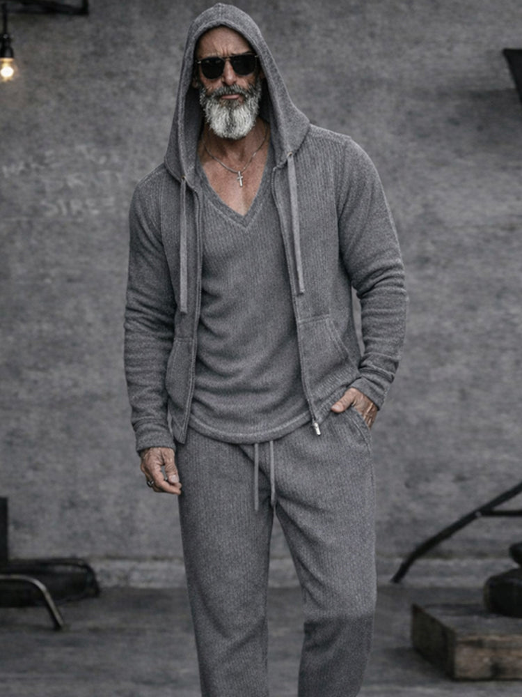 Minimalist Fashion Knit 3-Piece Set