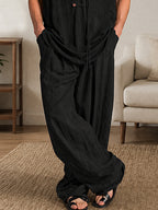 Premium Soft Washed Cotton Shirt Pants Set