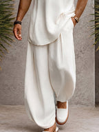 Minimalism Relaxed Fit Cotton Matching Set