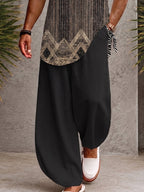Fashion Comfort Printed Loose Fit Matching Set