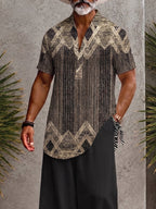 Stylish Comfort Printed Loose Fit Matching Set
