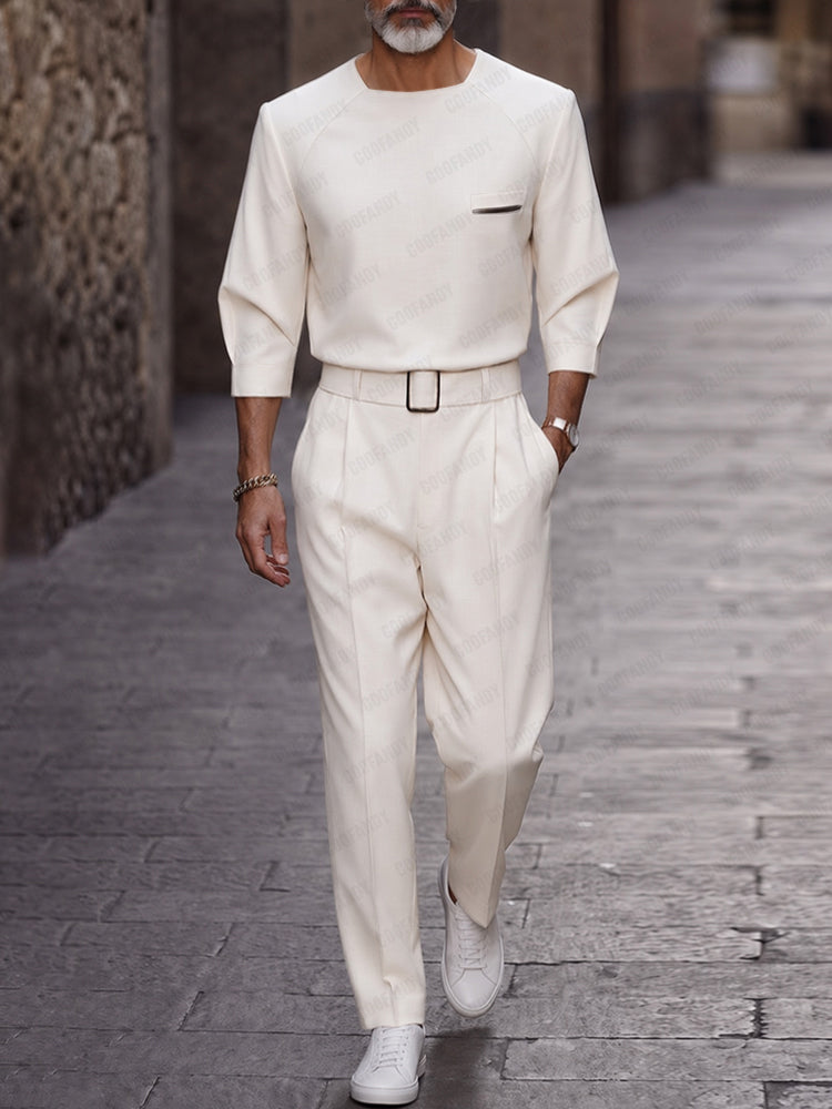 Smart Casual Minimalist Matching Sets