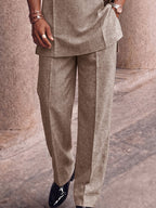 Effortless Style Colorblock T-Shirt Pants Set