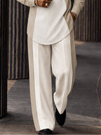 Modern Street Contrast Color 2-Piece Set