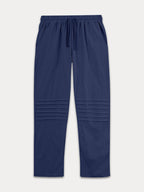 Casual 100% Cotton Drawstring Waist Pants