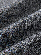 Solid Ribbed Knit Open Front Cardigan
