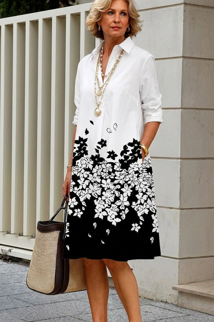 Ruby | Flower Midi Dress