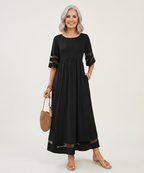 Aubrey™ | Flattering Tummy-Smoothing Midi Dress