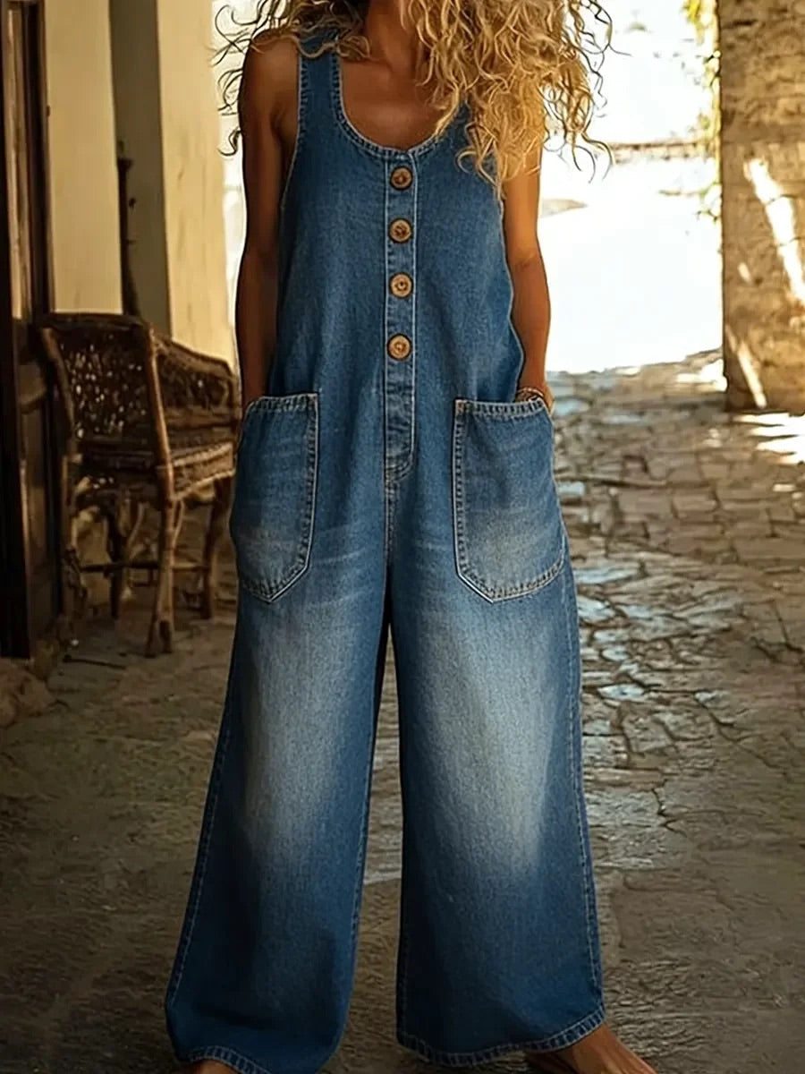 Lora™ | Vintage-Style Overalls